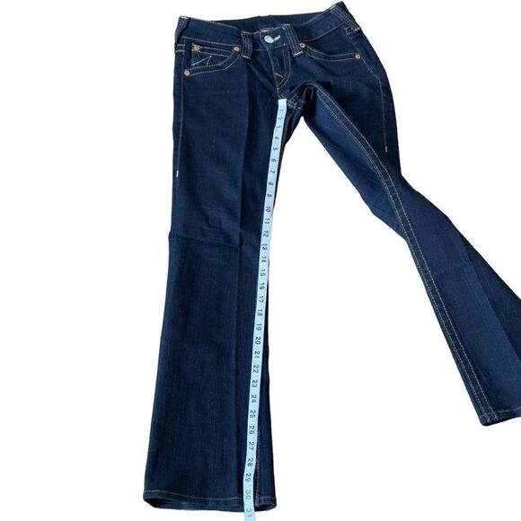 True Religion Becky Dark Wash Super T Jeans Size 26 - Picture 9 of 16
